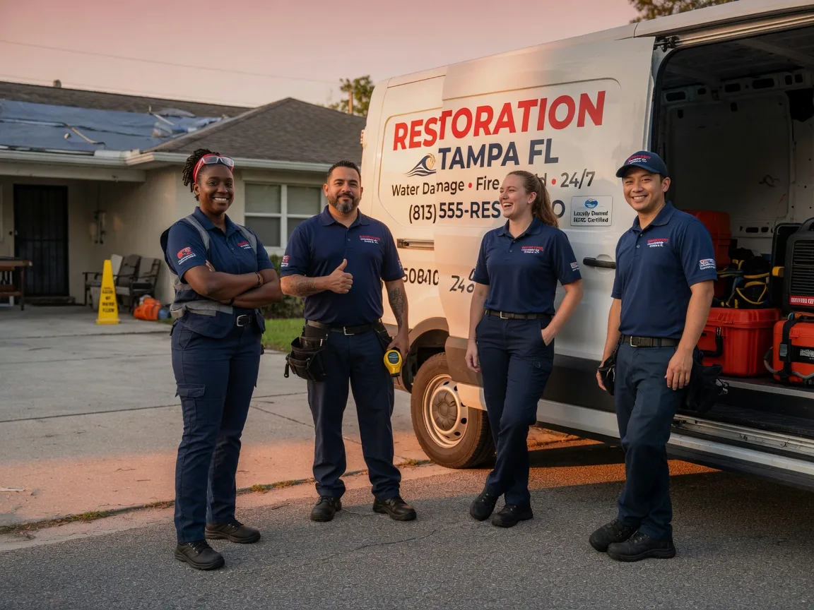 Water Damage Restoration company in Chambersburg, IL
